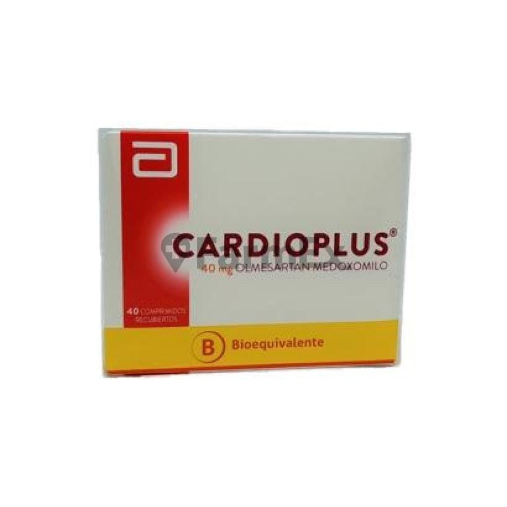 CardioPlus 40 mg x 40 comprimidos Farmex-Receta Solidaria-Persistente